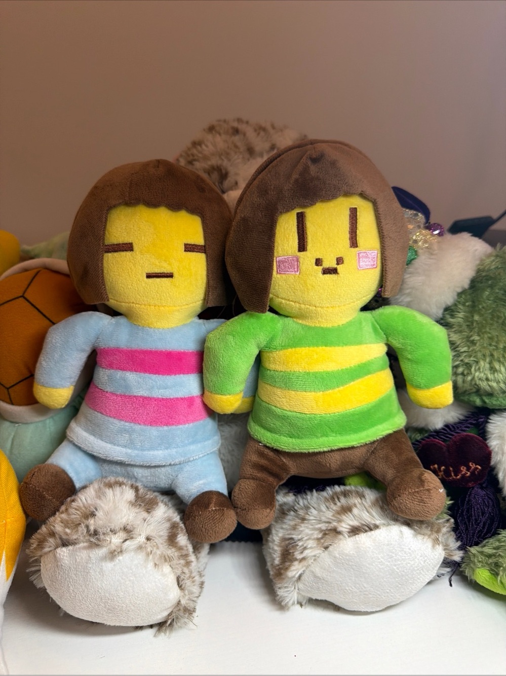 Undertale Plush Set - Frisk & Chara (8")